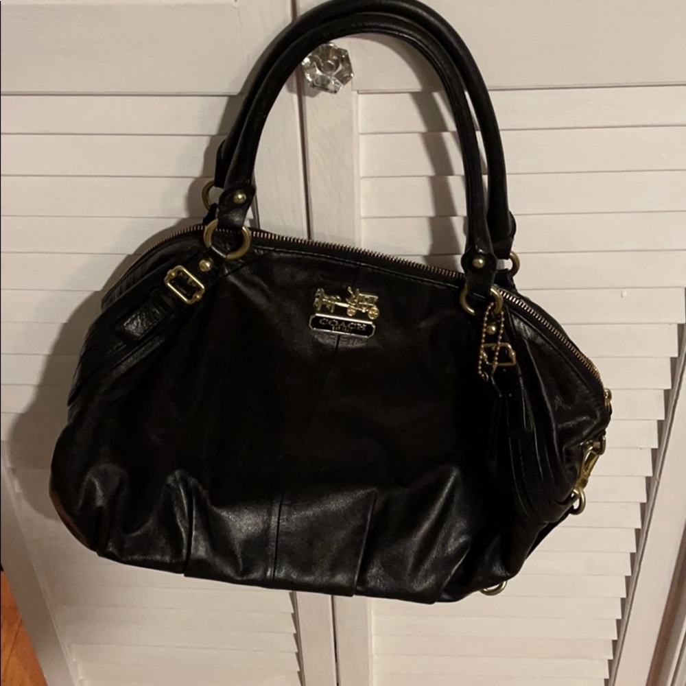 Super smooth & soft Coach leather bag